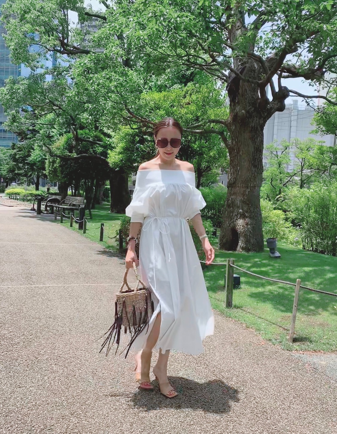 Bordersatbalconyのワンピを色違い購入 イークリニック麻布